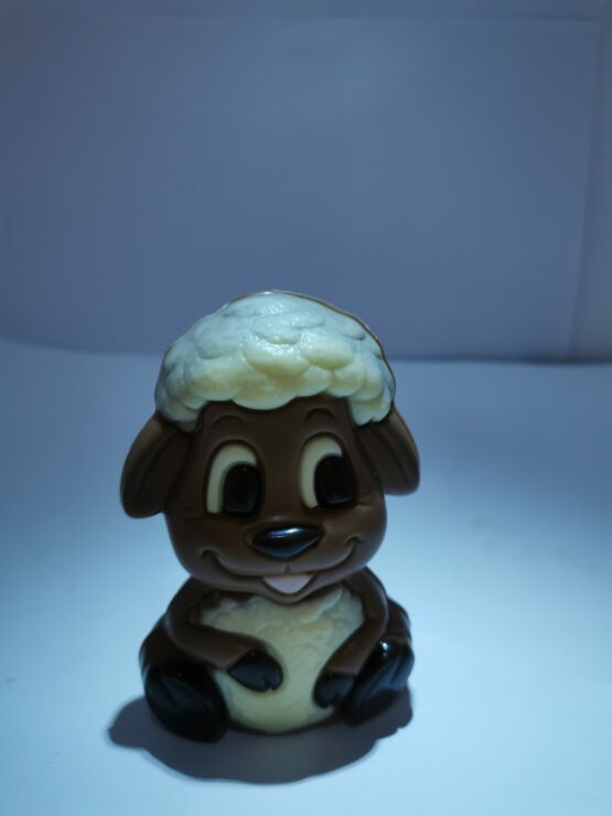 Wolly, het schaapje in melkchocolade