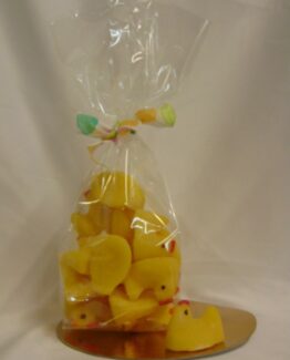 Zakje Suikerkippetjes, fondantsuiker Zakje Suikerkippetjes Suikerkippetjes