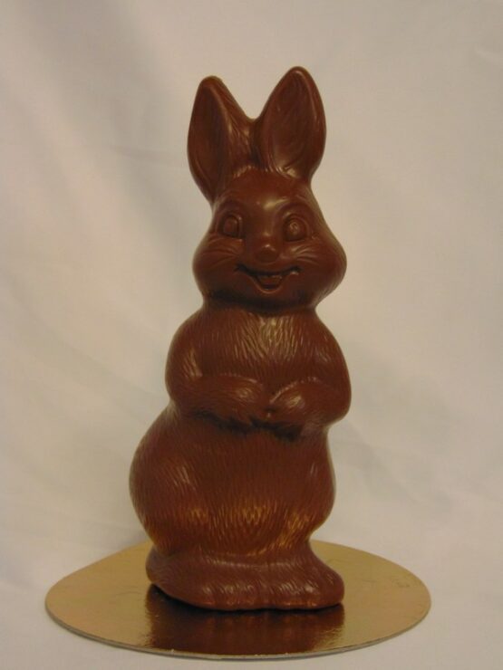 Jackie, het huppelkonijntje in melkchocolade