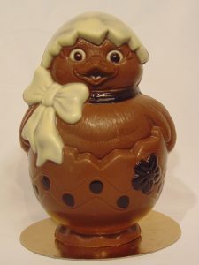 Betty, het kippetje in melkchocolade