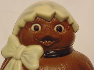 Betty, het kippetje in melkchocolade