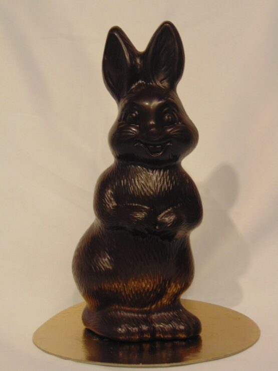 Jackie, het huppelkonijntje in pure chocolade
