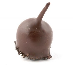 Cérisette met steel, praline in fondant chocolade met likeur Pure Praline Cérisette met steel
