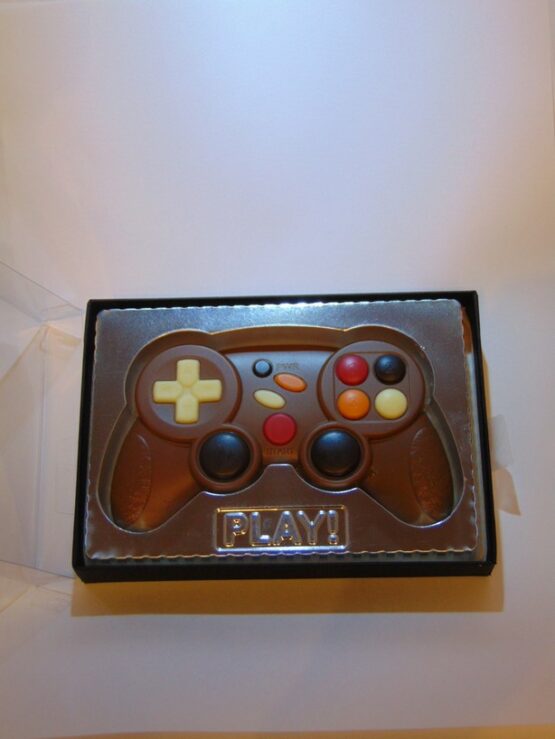 VDV Chocolaterie Game Controller in chocolade melkchocolade online bestellen Belgische chocolade