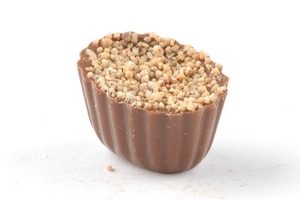 VDV Chocolaterie Pralines Melkchocolade Cuvette Brésilienne Praliné met Brésilienne Belgische Chocolade