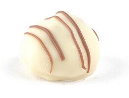 VDV Chocolaterie Pralines Witte chocolade Slagroom Mokka met Walnoot Belgische Chocolade