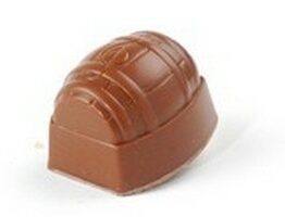 VDV Chocolaterie pralines tonnetje melk advocaat crème Belgische artisanale chocolade