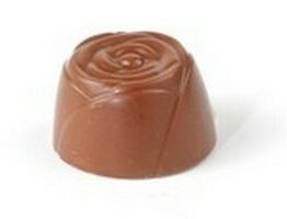 Bloem Melk, praline met slagroom Père Jacobert VDV Chocolaterie Pralines Melkchocolade Slagroom Père Jacobert Belgische Chocolade