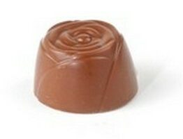 Bloem Melk, praline met slagroom Père Jacobert VDV Chocolaterie Pralines Melkchocolade Slagroom Père Jacobert Belgische Chocolade