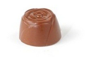 Bloem Melk, praline met slagroom Père Jacobert VDV Chocolaterie Pralines Melkchocolade Slagroom Père Jacobert Belgische Chocolade