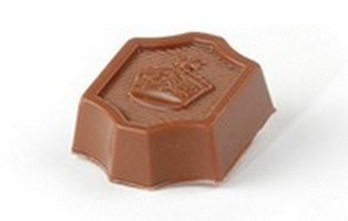 VDV Chocolaterie Pralines Kroon Royal Melk Butterscotch karamel met koffie Artisanale Belgische chocolade