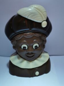 pietenhoofd in melkchocolade