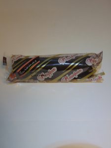Marsepein reep met chocolade VDV Chocolaterie sint Sint Maarten Sinterklaas ander lekkers marsepein met chocolade