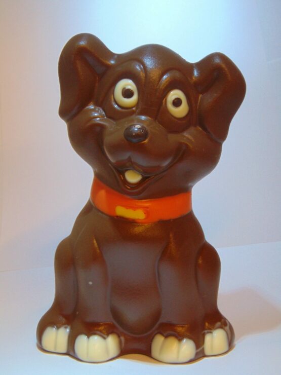 Damian VDV Chocolaterie sint Sint Maarten Sinterklaas chocolade Disney hond melkchocolade