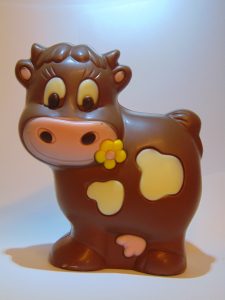 Mimi VDV Chocolaterie sint Sint Maarten Sinterklaas chocolade koetje melkchocolade