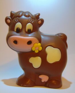 Mimi VDV Chocolaterie sint Sint Maarten Sinterklaas chocolade koetje melkchocolade