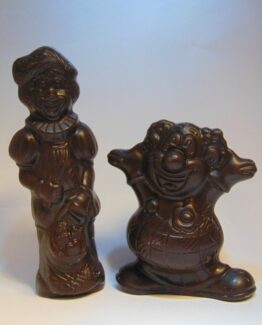 Holgoed in fondant chocolade VDV Chocolaterie Sint Maarten Sinterklaas chocolade holgoed fondant chocolade
