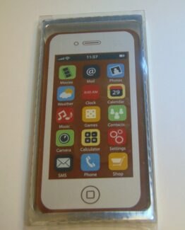 Chocoladen smartphone in melkchocolade VDV Chocolaterie