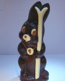 Shadow het skihaasje in fondant chocolade
