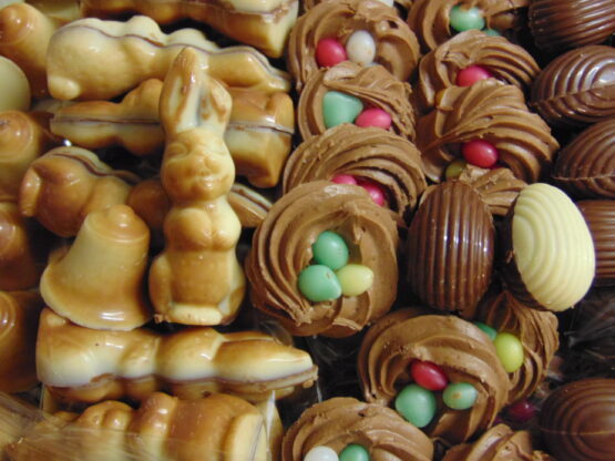 Paasassortiment met praliné
