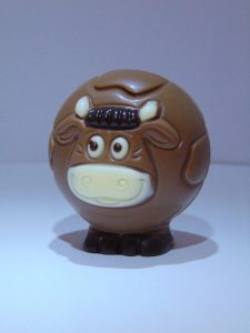 Bully het stiertje in melkchocolade