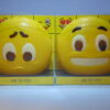 Gele emochicos in witte chocolade VDV Chocolaterie