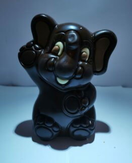 Victor, het olifantje in fondant chocolade