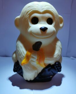 Leo, het aapje in witte chocolade