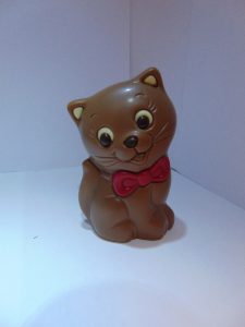Kitty, het kleine poesje in melkchocolade
