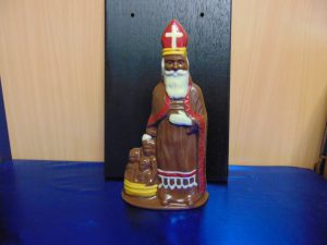 Sint in gekleurde melkchocolade