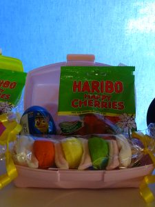 Brooddoos gevuld met lekkers