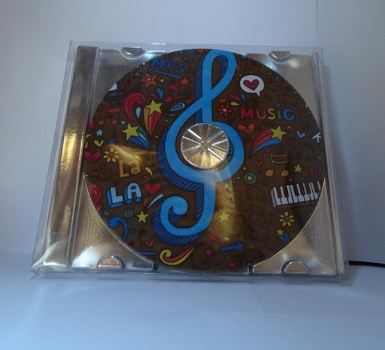 CD_in_melkchocolade_VDV_Chocolaterie_Belgische_chocolade