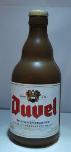Duvelfles in melkchocolade