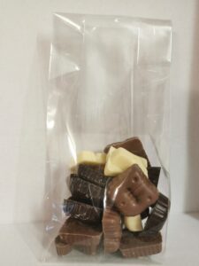 Chocoladen letters