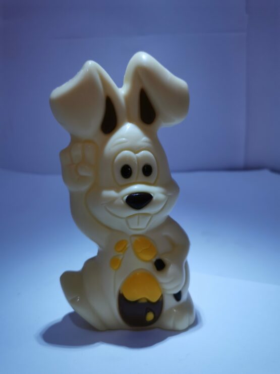 Picasso het schilderhaasje in witte chocolade