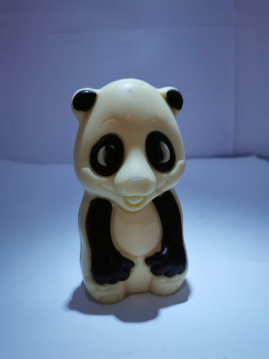 Tom de panda in witte chocolade