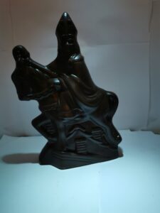 Sint op paard in fondant chocolade