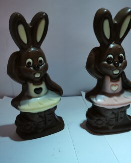 Ballerina in melkchocolade