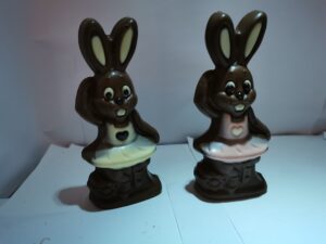 Ballerina in melkchocolade