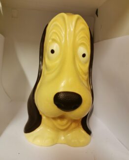 Droopy, de hush puppy in witte chocolade