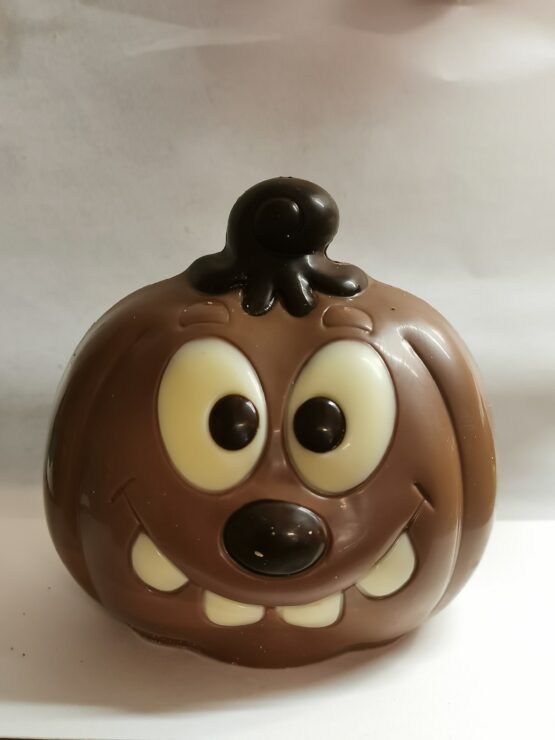 Pompoen in melkchocolade