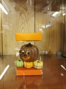 pompoentje met praliné gevuld
