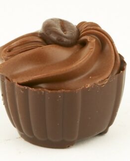 Pure praline Cuvette Café gemaakt van Belgische chocolade
