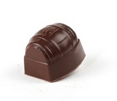 VDV Chocolaterie Pralines Tonnetje Framboos Fondant Framboos crème Belgische chocolade
