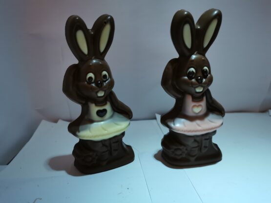 Ballerina in melkchocolade